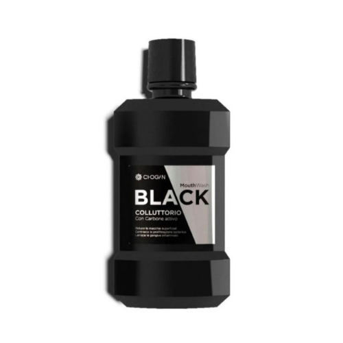 Bain de bouche Black Anti-Tartre au Charbon Actif